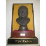 Royal Doulton Winston Churchill Commemorative Model Ltd 315 of 750 in original box