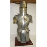 Reproduction Knights Jousting Armour by Marto of Spain with Stand 107cm H