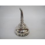 Georgian Hallmarked silver wine funnel 4ozt