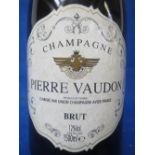 Pierre Vaudon, Brut Champagne Premier Cru, 2 Magnums Laurent-Pirrier Cuvee Rose Brut 2 bottles