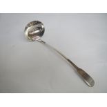 Scottish silver soup ladle by R&S ABD 6ozt