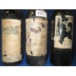 1 x 37.5cl bottle of Chateau Calon Segur, Saint Estephe, Grand Cru Classe 1961 (m/s), 1 x 37.5cl