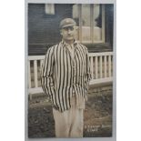 Ronald Thurston Bryan. Kent, 1920-1937. Original mono real photograph postcard of Bryan, standing