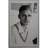 Raymond C. Smith. Leicestershire 1956-1964. Mono real photograph plain back postcard of Smith,