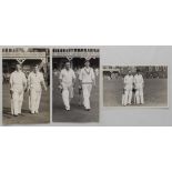 Scarborough Festival 1953. Three mono real photograph plain back postcards from the Festivals