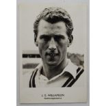 John Gordon Williamson. Northamptonshire, 1958-62. Mono real photograph postcard of Williamson, head