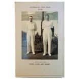‘Australian Test Team 1930. A. Kippax and T. Wall Wearing (Kaylo) Gripu Trousers’. Original