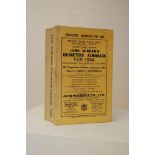 Wisden Cricketers’ Almanack 1934. 71th edition. Original paper wrappers. Complete cricket bat