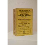 Wisden Cricketers’ Almanack 1929. 66th edition. Original paper wrappers. Minor wear to wrappers with