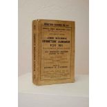 Wisden Cricketers’ Almanack 1911. 48th edition. Original paper wrappers. Some age toning and