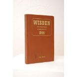 Wisden Cricketers’ Almanack 1944. 81st edition. Original hardback. Only 1500 hardback copies were