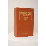 Wisden Cricketers’ Almanack 1947. Original hardback. Dulling to spine gilt, bump to page block