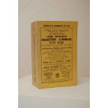 Wisden Cricketers’ Almanack 1932. 69th edition. Original paper wrappers. Mark to front wrapper,