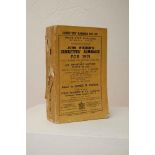 Wisden Cricketers’ Almanack 1921. 58th edition. Original paper wrappers. Some breaking to spine