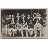 Kent C.C.C. 1920s. Ten mono real photograph postcards featuring Kent teams from the period. All