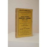 Wisden Cricketers’ Almanack 1917. 54th edition. Original paper wrappers. Minor age toning and