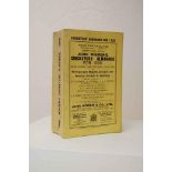 Wisden Cricketers’ Almanack 1936. 73rd edition. Original paper wrappers. Complete cricket bat