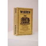 Wisden Cricketers’ Almanack 1940. 77th edition. Original limp cloth covers. Only 8000 paper copies