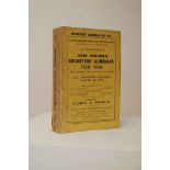 Wisden Cricketers’ Almanack 1915. 52nd edition. Original paper wrappers. Minor age toning,