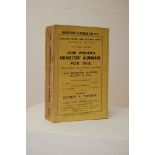 Wisden Cricketers’ Almanack 1914. 51st edition. Original paper wrappers. Minor age toning and