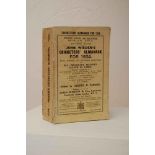 Wisden Cricketers’ Almanack 1924. 61st edition. Original paper wrappers. Slight ‘light’ fading to