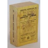 Wisden Cricketers’ Almanack 1937. 74th edition. Original paper wrappers. Complete cricket bat