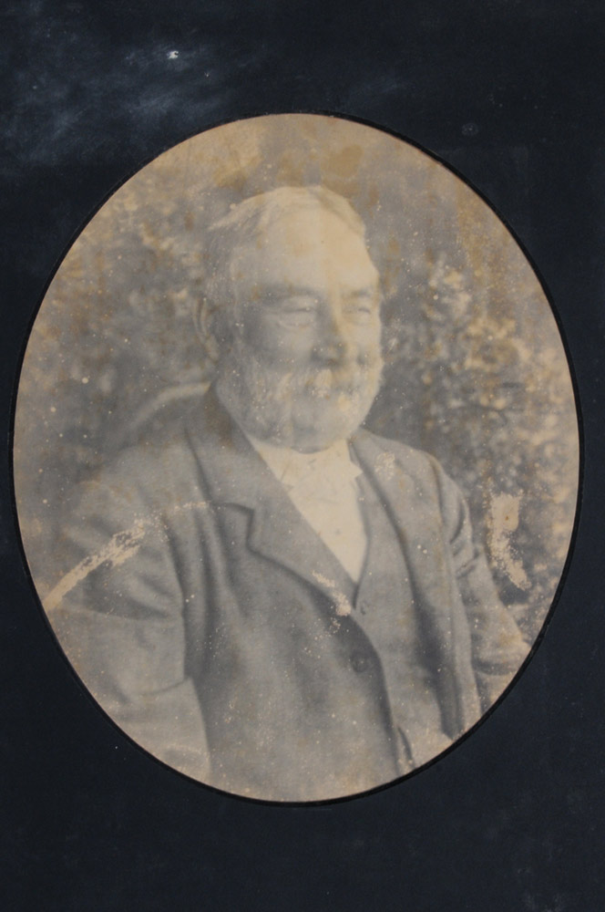 Edward Mills Grace. Original photographic image of E.M. Grace full length, in later years, in