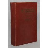 Wisden Cricketers’ Almanack 1946. 83rd edition. Original hardback. Only 5000 copies of the hard back