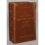 Wisden Cricketers’ Almanack 1927. 64th edition. Original hardback. Wear, marks and evidence of