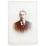 Sydney Santall. Warwickshire & London County 1894-1914. Original sepia cabinet card photograph of