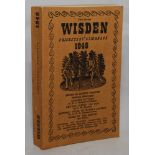 Wisden Cricketers’ Almanack 1946. 83rd edition. Original limp cloth covers. Minor breaks to internal