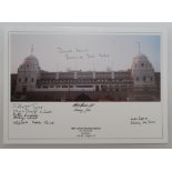 London Olympics 1948. Colour printed photograph of Wembley Stadium with printed title. Limited