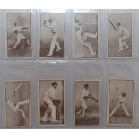Barratt & Co. ‘Australian Cricketers. Action Series’ 1926. Eight scarce cards from the series of