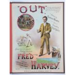 ‘Out’. Written by Charles Wilmot, composed by Fred Eplett. Published c1890s/1900s by B. Mocatta &