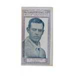 ‘Victor Trumper’. Rare ‘Wills Cricketers Series No.20 cigarette card of Trumper produced in 1901/02.