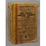 Wisden Cricketers’ Almanack 1931 & 1932. 68th & 69th editions. Original paper wrappers. The 1931