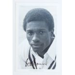 William Anderson Bourne. Barbados & Warwickshire 1970-1977. Mono real photograph plain back postcard