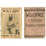 ‘Dr W.G. Grace. The King of Cricket’. F.G. Warne. Burleigh’s Penny Biographies. 1899. Detached