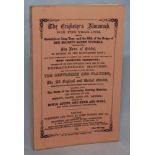 Wisden Cricketers’ Almanack 1864. Facsimile edition of the first Wisden, with pink wrappers,