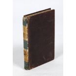 ‘Resume’. Edward Mills Grace, Downend, 1864’. Maroon leather note book, with colourful marbled end