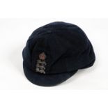 Edward Mills Grace. Original England cloth Test cap presented to Grace when he won his one and
