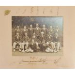 The Australian Imperial Force Cricket Team [1919]'. Excellent official photograph of the