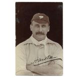 Lord Martin Bladen Hawke. Yorkshire & England 1881-1911. Excellent sepia real photograph postcard of