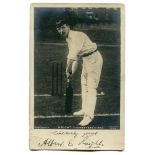 Albert Ernest Knight. Leicestershire & England 1895-1912. Mono real photograph postcard of Knight,