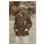 John William Hitch. Surrey & England 1907-1925. Excellent sepia real photograph postcard of Hitch