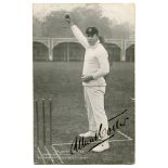 Albert Cotter. New South Wales & Australia 1901-1913. Mono postcard of Cotter, full length,