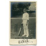 Albert Edward Relf. Sussex & England 1900-1921. Mono real photograph postcard of Relf, full