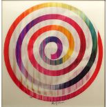 Yaacov Agam, Israeli (1928) Limited Edition Agamograph "Galaxy External Galaxy". Signed Lower