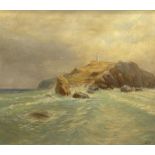 possibly: Logorio, Russian Oil on Canvas "Seascape". Signed Lower Right Logorio. Very Good