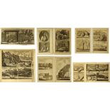 Lot of 10 18/19th C or earlier prints. Various images, including architectural, figural and